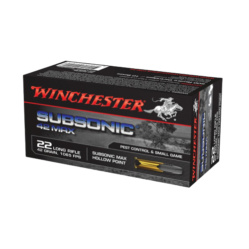 BALA WINCHESTER SUBSONIC CAL. 22 - 42 gr - 50uds